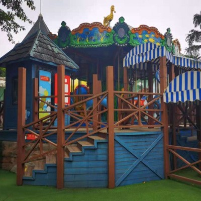 Used Zamperla Under the Sea Themed Merry Go Round Rides
